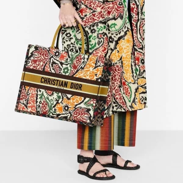 디올 여성 오렌지 북토트 - Dior Womens Orange Book Tote - dib… - 1