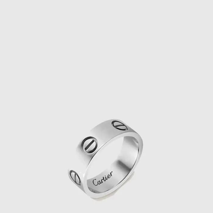 까르띠에 남/녀 러브 클래식 링 - Cartier Unisex Love Classic Ri… - 1