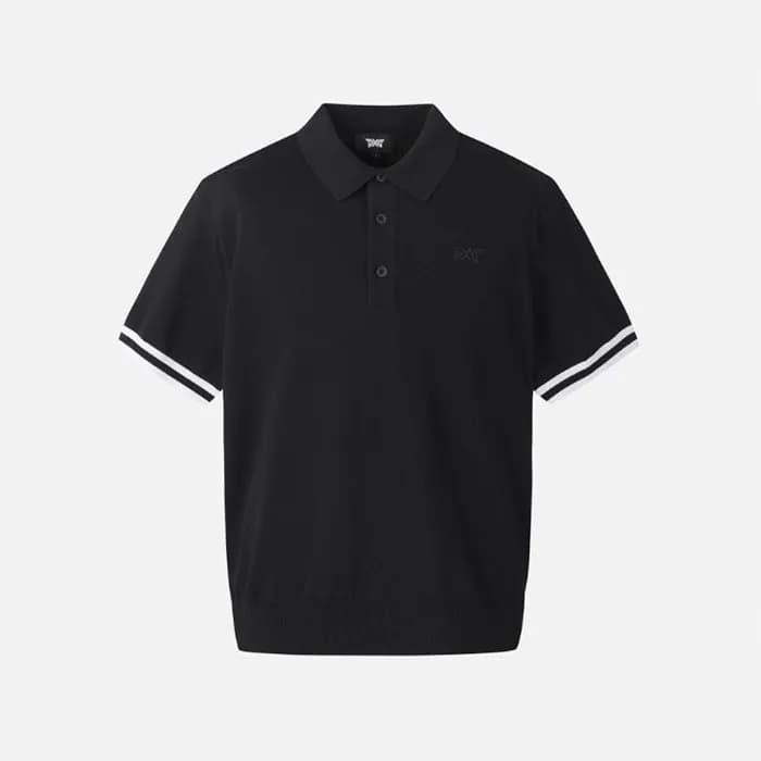 PXG 남성 썸머 카라 쇼츠 슬리브 니트 - gol1105x - 1