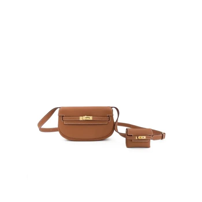 에르메스 여성 골드 켈리 무브 백 - Hermes Womens Gold Kelly Moov… - 1
