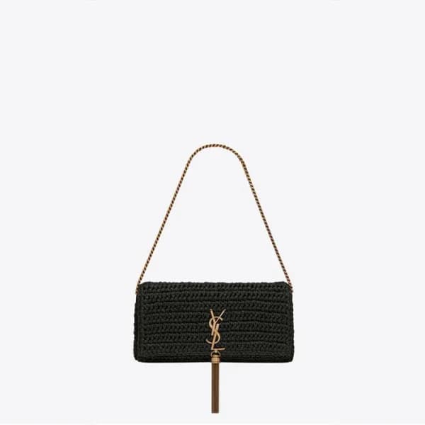 입생로랑 여성 라피아 케이트 백 - Saint Laurent Womens Kate Bag … - 1
