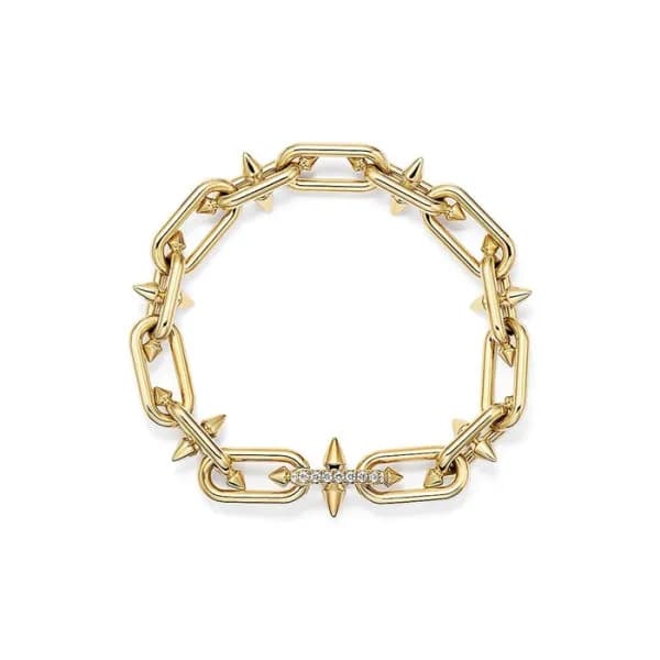 티파니 남/녀 골드 팔찌 - Tiffany Unisex Gold Bangle - acc25… - 1