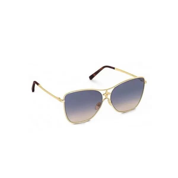 루이비통 여성 프리미엄 메탈 프레임 선글라스 - Louis vuitton Womens Pr… - 1
