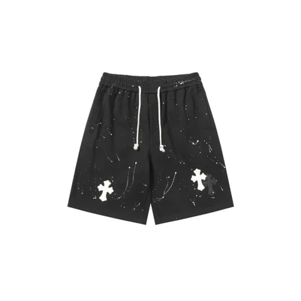 크롬하츠 남성 캐쥬얼 반바지 - Chrom Hearts Mens Half-pants - c… - 1