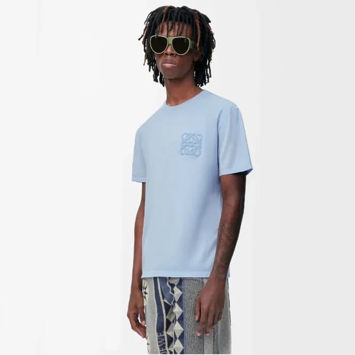 로에베 남성 라운드 반팔티 - Loewe Mens Round Tshirt - loc6675… - 1