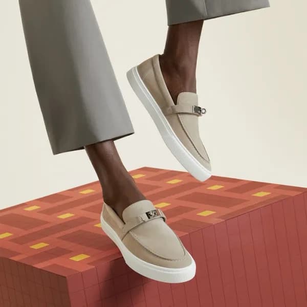 에르메스 남/녀 켈리 로퍼 - Hermes Unisex Kelly Loafer - hes5… - 1