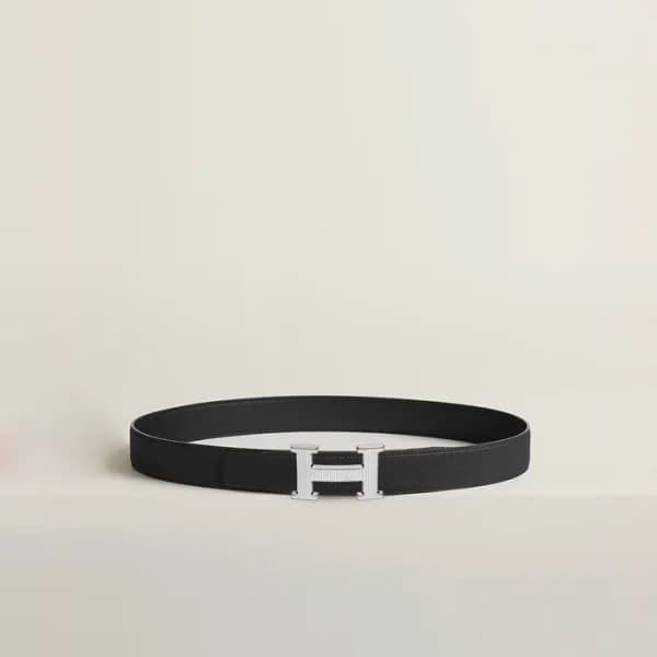 에르메스 남성 H Striee 버클 리버서블 벨트 - Hermes Mens H Striee… - 1