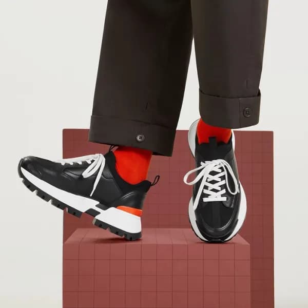 에르메스 남성 점피 스니커즈 - Hermes Mens Jumpy Sneakers - hes… - 1