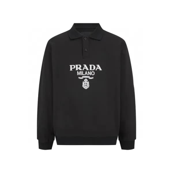 프라다 남성 폴로 긴팔티 - Prada Mens Polo Tshirt - prc7883x - 1