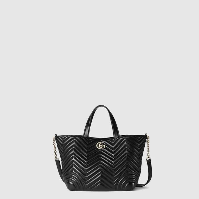 구찌 여성 GG 마몽 미디엄 토트백 - Gucci Womens GG Marmont Medi… - 1
