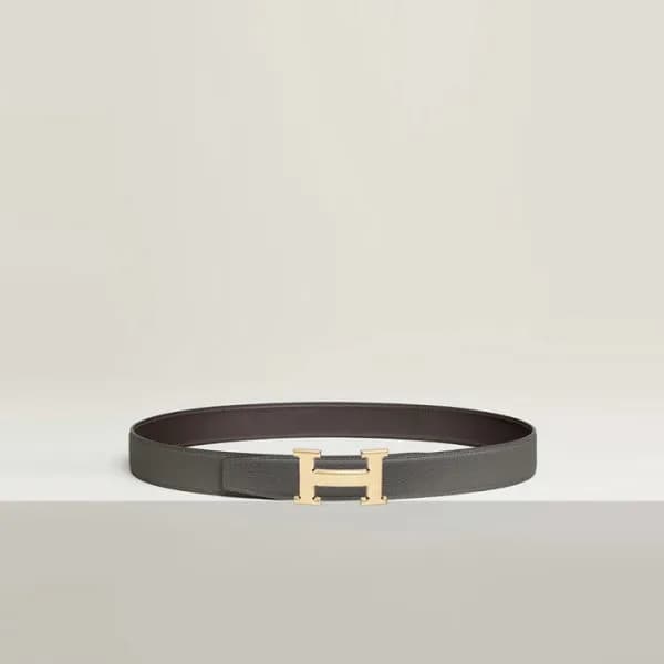 에르메스 남성 H Striee 버클 리버서블 벨트 - Hermes Mens H Striee… - 1
