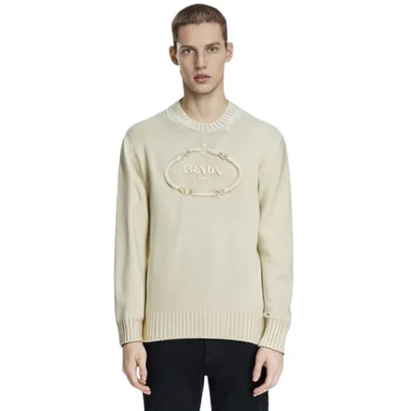 프라다 남성 라운드 스웨터 - Prada Mens Round Sweater - prc124… - 1