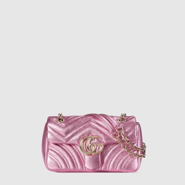 구찌 여성 GG 마몽 스몰 숄더백 - Gucci Womens GG Marmont Small… - 1