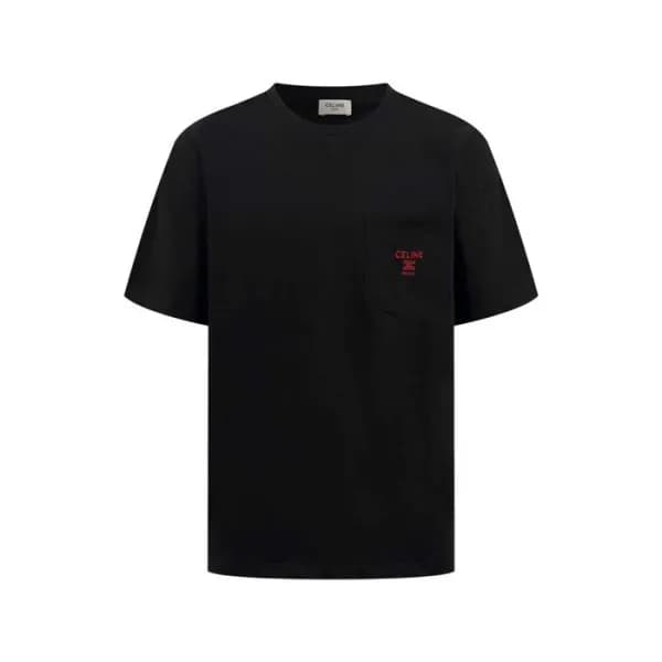 셀린느 남성 반팔 티셔츠 - Celine Mens Round Tshirt - cec1359… - 1