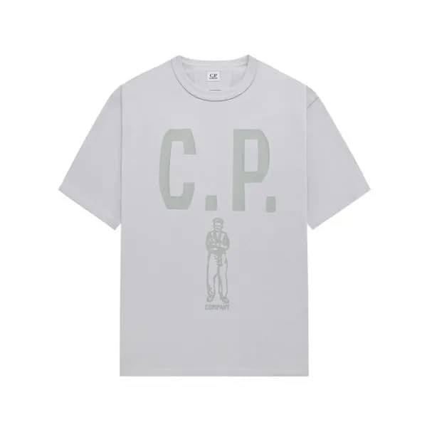 CP컴퍼니 남성 라운드 반팔티 - CP Company Mens Round Tshirt - … - 1