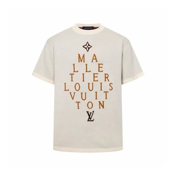 루이비통 남성 반팔 티셔츠 - Louis vuitton Mens Short-sleeved … - 1