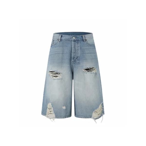 아크네 남성 루즈핏 쇼츠 - Acne Studios Mens Loose Fit Denim … - 1