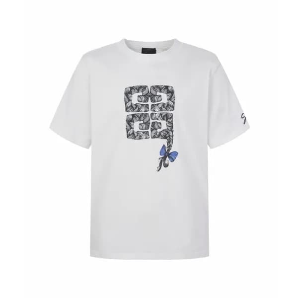 지방시 남성 라운드 반팔티 - Givenchy Mens Round Tshirt - gic1… - 1