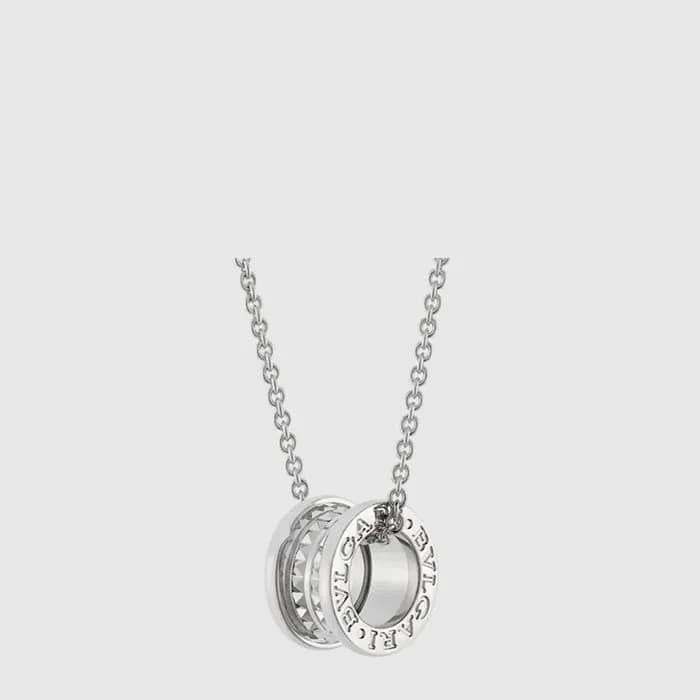 불가리 여성 세이브 더 칠드런 스털링 네크리스 - Bvlgari Womens Save Th… - 1