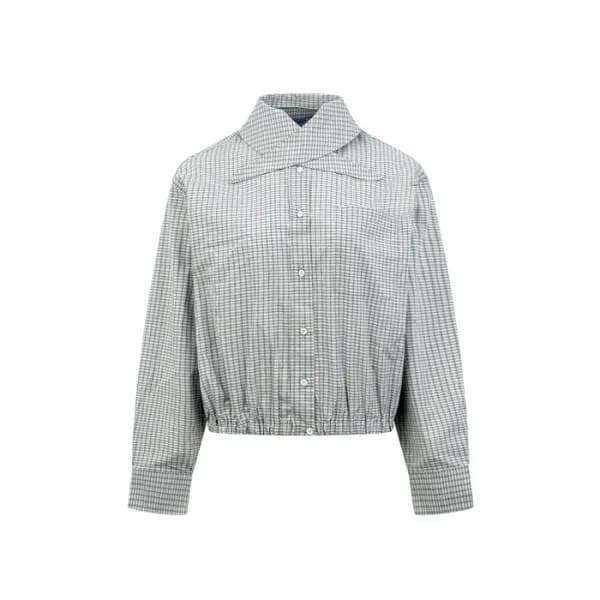 프라다 여성 체크 셔츠 - Prada Womens Flanner Shirts - prc17923x - 1