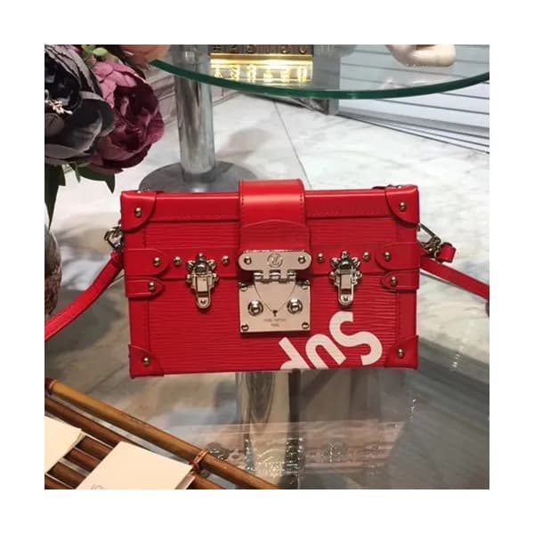 Louis Vuitton x supreme collabo cross bag,18cm - 루… - 1