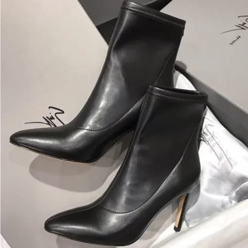 GIUSEPPE ZANOTTI 2018 LADIES LEATHER DRESS BOOTS … - 1