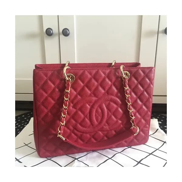 Chanel Chain Tote Shoulder Bag,34CM - 샤넬 체인 토트 숄더… - 1
