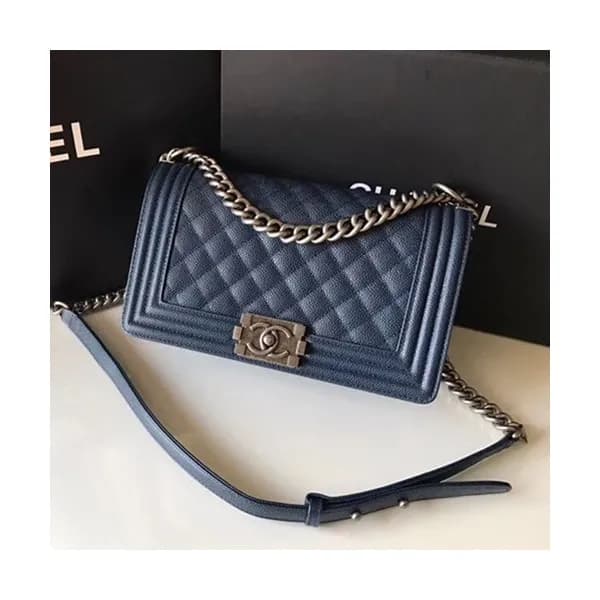 Chanel Leboy Chain Shoulder Bag,25CM - 샤넬 르보이 체인 숄… - 1