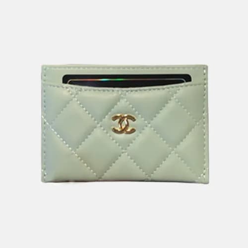[1:1] Chanel 2018 Ladies Sheep Skin Card Purse - 샤… - 1