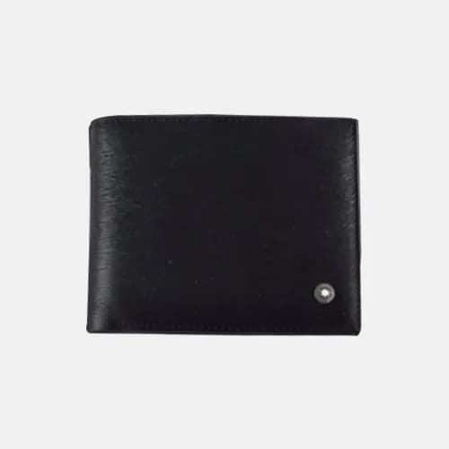 Montblanc 2019 Mens Logo Leather Bifold Purse - 지방… - 1