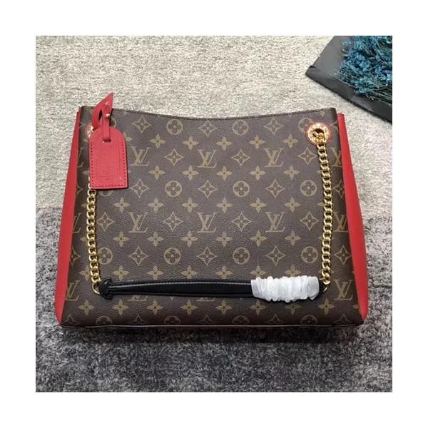 Louis Vuitton Surene MonogramTote Shoulder Bag,36c… - 1