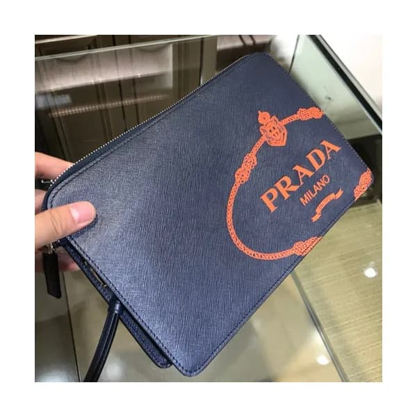 Prada 2019 Saffiano Mens Clutch Bag ,26.5CM - 프라다 … - 1