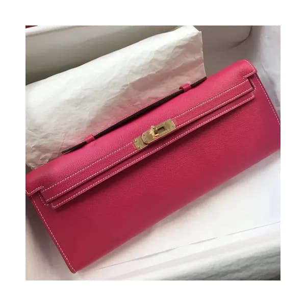 Hermes Kelly Cut Epsom Leather Clutch Bag ,31cm - … - 1