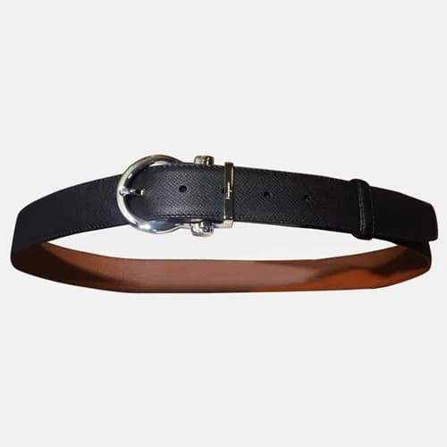 Salvatore Ferragamo 2019 Mens Business Leather Bel… - 1