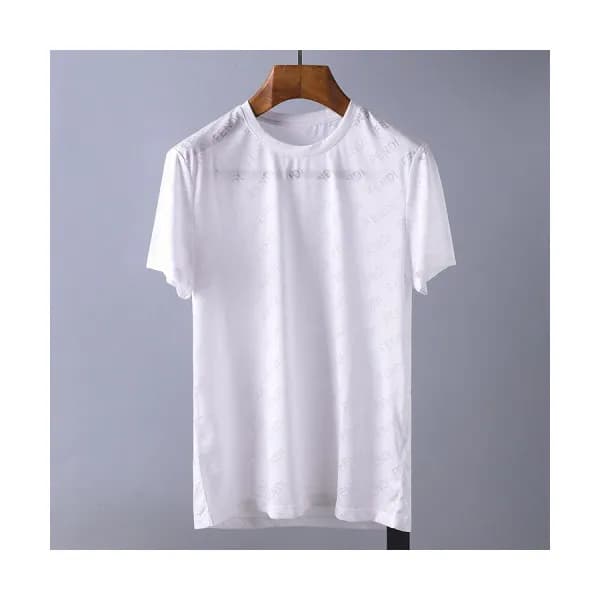 Fendi 2019 Mens Initial Logo Short Sleeved T-shirt… - 1