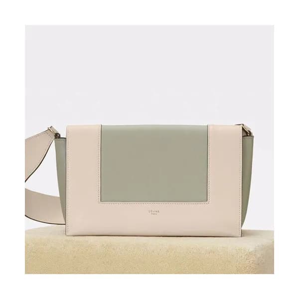 Celine Leather Frame Shoulder Bag,25CM - 셀린느 레더 프레… - 1