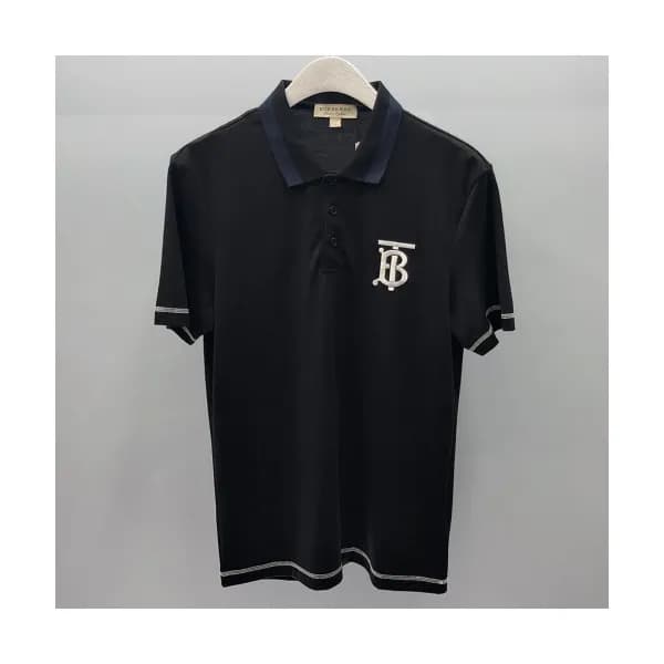 [매장판]Burberry 2019 Mens Logo Polo Cotton Short Sle… - 1