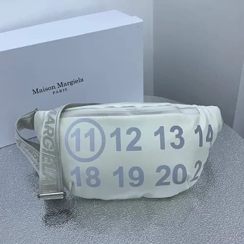 Maison Margiela 2019 3M Leather Bum Bag,40cm - 메종 … - 1