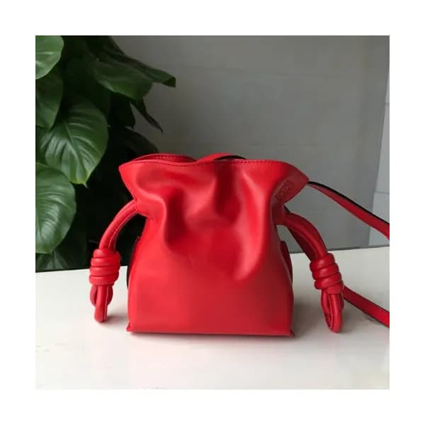 Loewe 2019 Flamenco Knot Mini Tote Shoulder Bag, 1… - 1