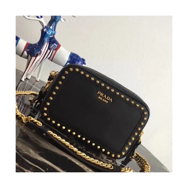 Prada 2019 Stud Chain Shoulder Bag,21cm - 프라다 2019… - 1