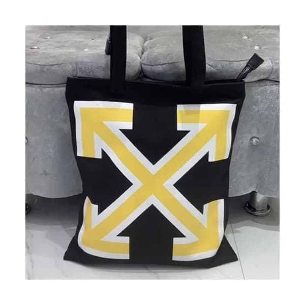 Off White 2019 Canvas Tote Shoulder Shopper Bag,42… - 1
