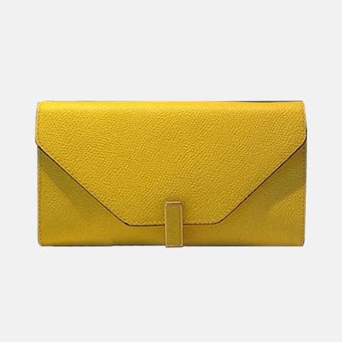 Valextra 2019 Ladies Epsom Leather Wallet - 발렉스트라 … - 1