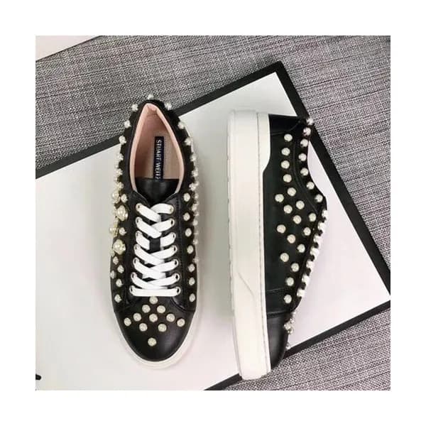Stuart Weitzman 2019 Ladies Leather Sneakers - 슈트어… - 1