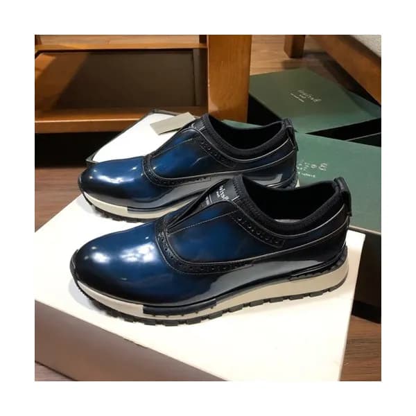 Berluti 2019 Mens Leather Sneakers - 벨루티 2019 남성용… - 1