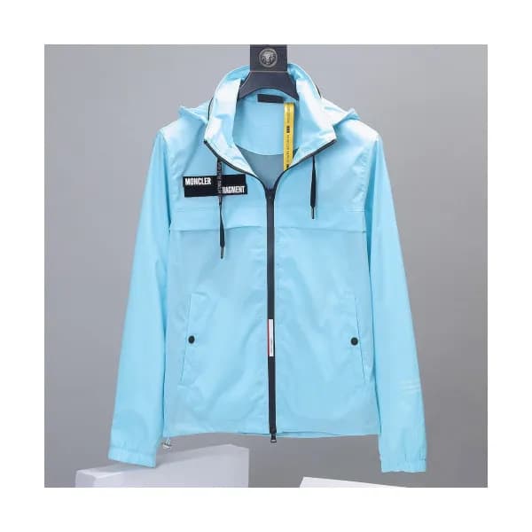Moncler 2019 Mens Logo Casual Zip-up Jacket - 몽클레어… - 1