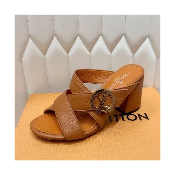 Louis Vuitton 2019 Ladies Leather Slipper - 루이비통 2… - 1
