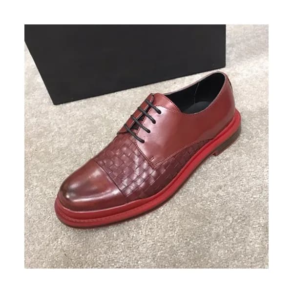 Bottega Veneta 2019 Mens Leather Oxford Shoes - 보테… - 1