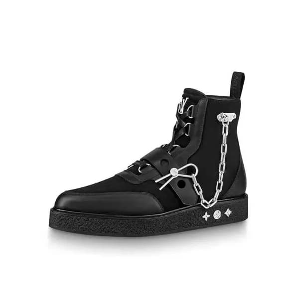 Louis Vuitton 2019 Mm / Wm Suede Boots Sneakers - … - 1