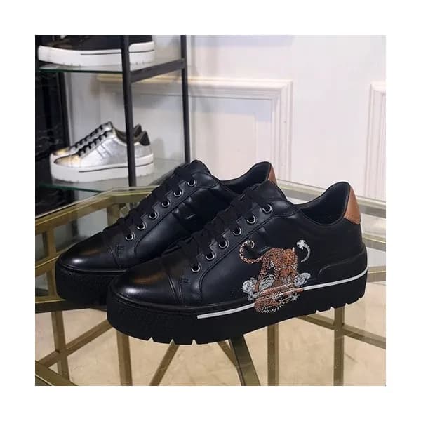 Hermes 2019 Ladies Leather Sneakers - 에르메스 2019 여성… - 1