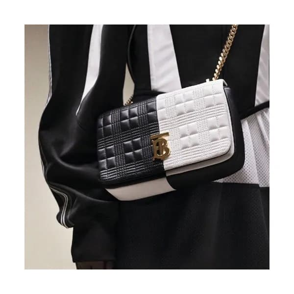 Burberry 2019 Leather TB Chain Shoulder Bag, 23cm … - 1